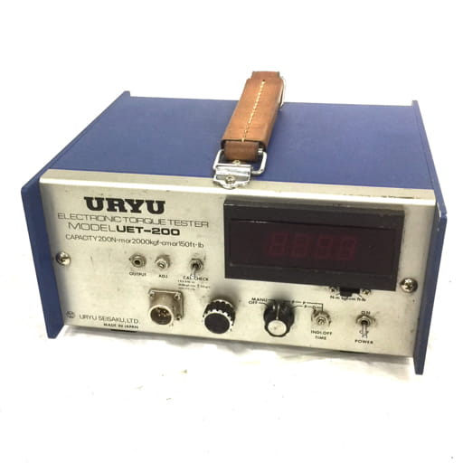 URYU UET-200 デジタルトルクテスタ トルクピックアップ セット